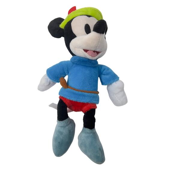 Disney Just Play 8″ Brave Little Tailor Mickey Mouse Plush – Collectible - Picture 2 of 6